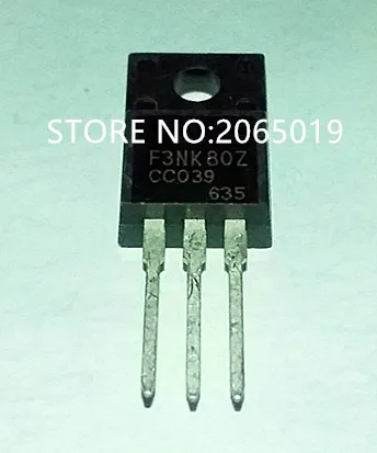 10 шт F3NK80Z STF3NK80Z TO-220F | Электроника