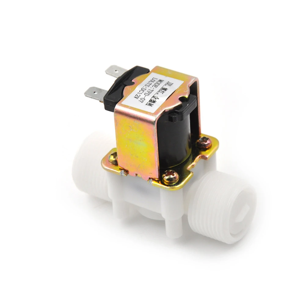 1 шт. Новый Желтый 3/4 &quotDC 12V Магнитный водный воздух закрытый пластиковый