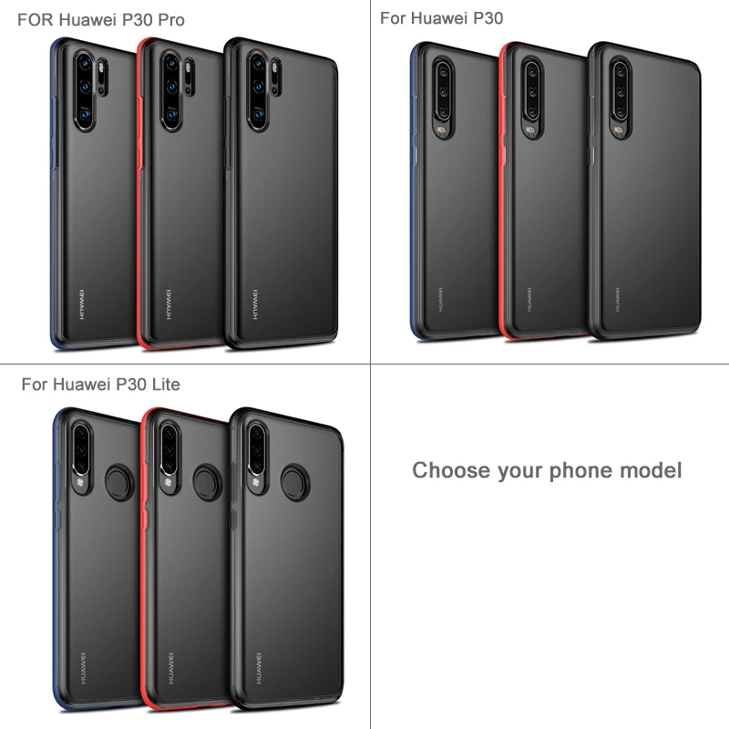Матовый противоударный чехол ITEUU из ТПУ для Huawei P30 PRO LITE чехол-накладка | Мобильные