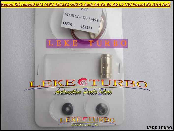 Ремонтный комплект Turbo ремонтные наборы GT1749V 454231 5007S 028145702H для AUDI A4 B5 B6 A6 C5 VW Passat AVB