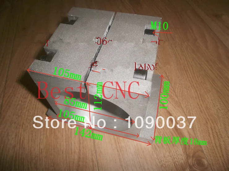 free shipping 85mm spindle chuck Spindle motor fixture Spindle Chuck for CNC Router spindle mounts 85mm