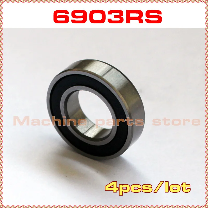 4 шт. фланцевый подшипник F6903 F6903ZZ F6903ZZ/Z1 Размер 17*30*7 мм миниатюрный 6903ZZ 6903RS 61903ZZ 6903