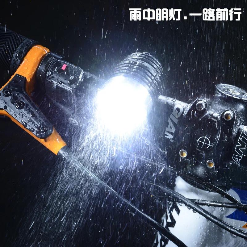 Rockbros велосипедный светильник T6 сильный флэш USB СВЕТОДИОДНЫЙ s для аксессуаров