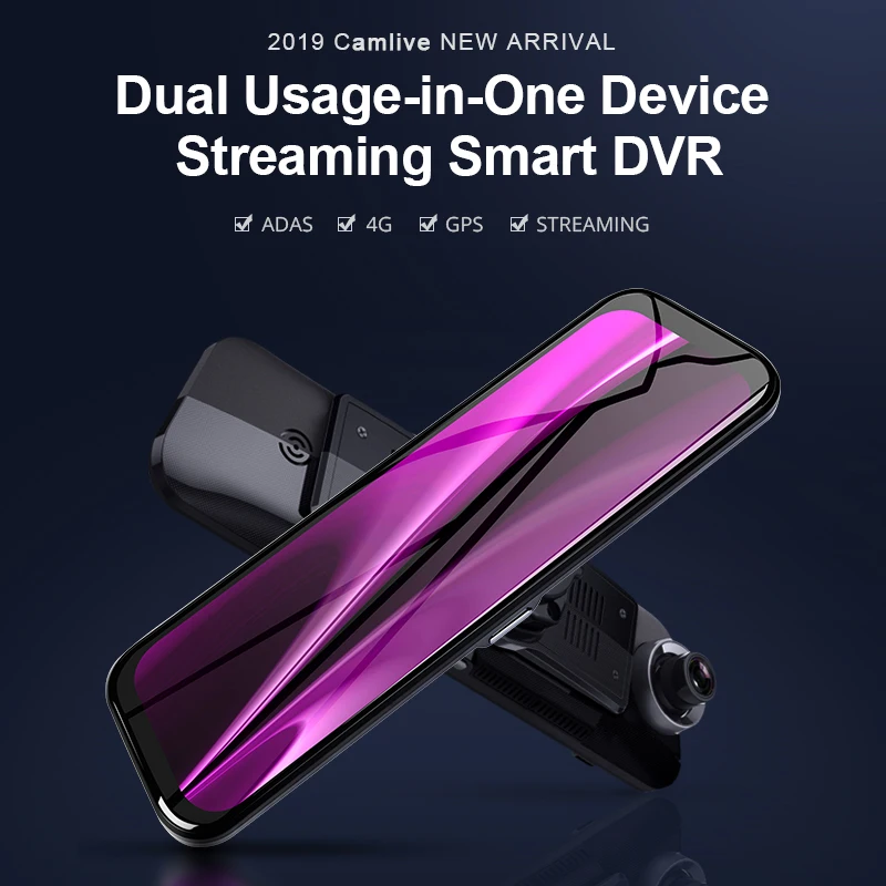 Новейшее 4G Специальное крепление зеркало DVR 10 дюймов gps ADAS dash камера двойная HD1080P