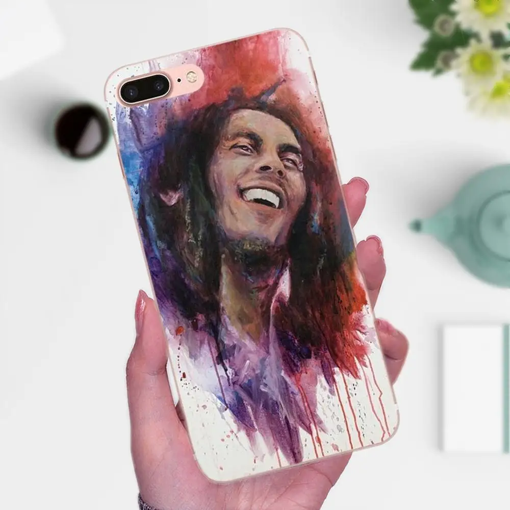 Мягкие чехлы для телефонов Galaxy J1 J2 J3 J330 J4 J5 J6 J7 J730 J8 2015 2016 2017 2018 mini Pro Bob Marleys Lion Rasta