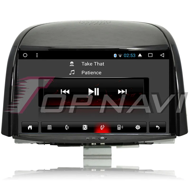 Автомагнитола Topnavi Android 6 0 для Koleos 2009 2010 2011 2012 2013 2014 2015 2016 стерео GPS навигация без