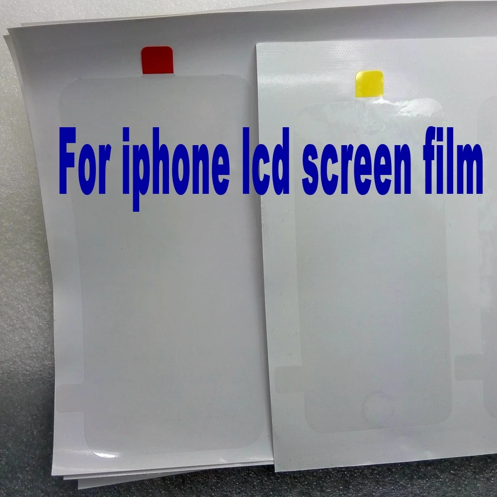 100/500 шт./лот защита переднего экрана для iphone 5s 6s 7 8 plus X XSMAX XR пленка ремонта