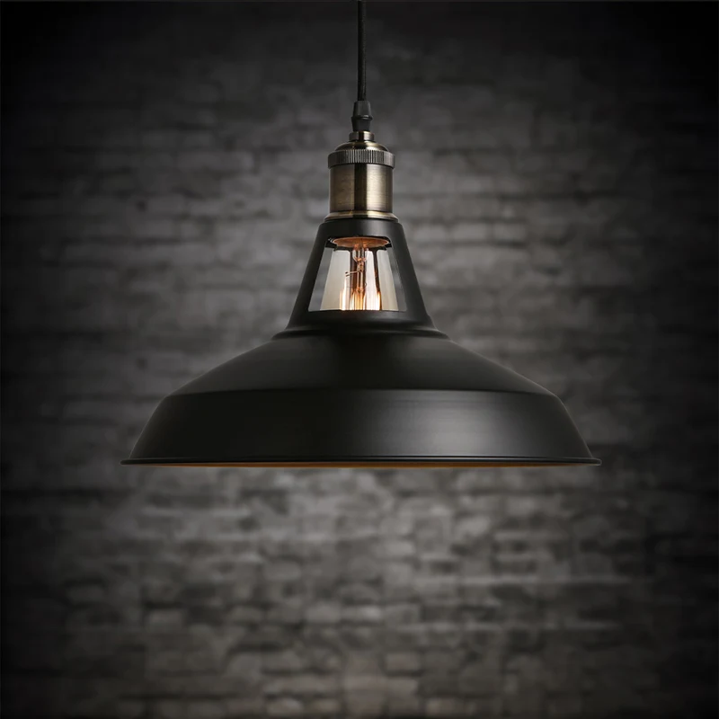 EuSolis E26/27 Лофт подвесной светильник Pendente Iluminacao промышленная лампа Lamparas De Techo Colgante