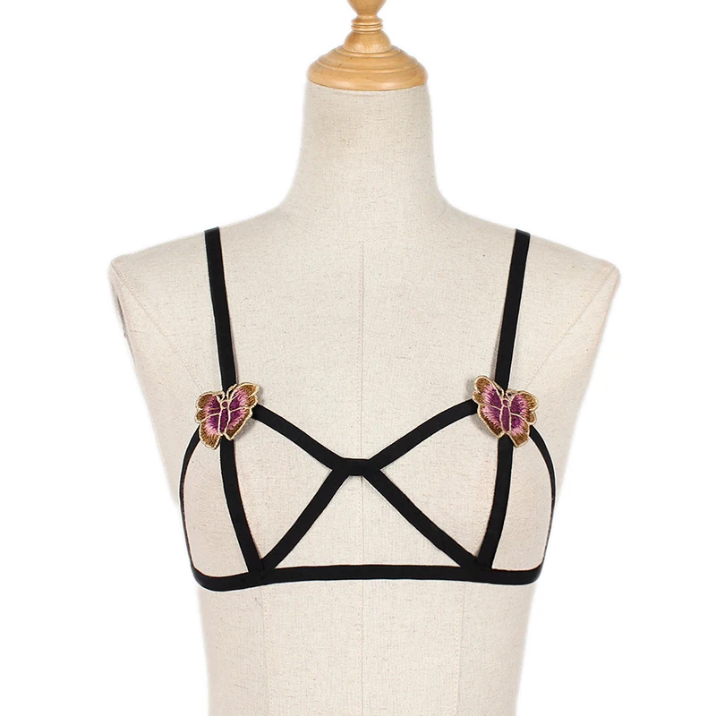 Эластичный пояс укороченный топ грудь бандаж нижнее белье бюстгальтер на