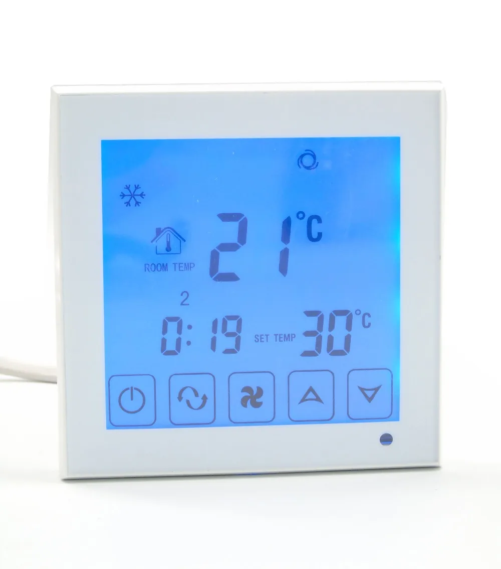 2p сенсорный экран 7 дней четыре периода программа цифровой термостат с