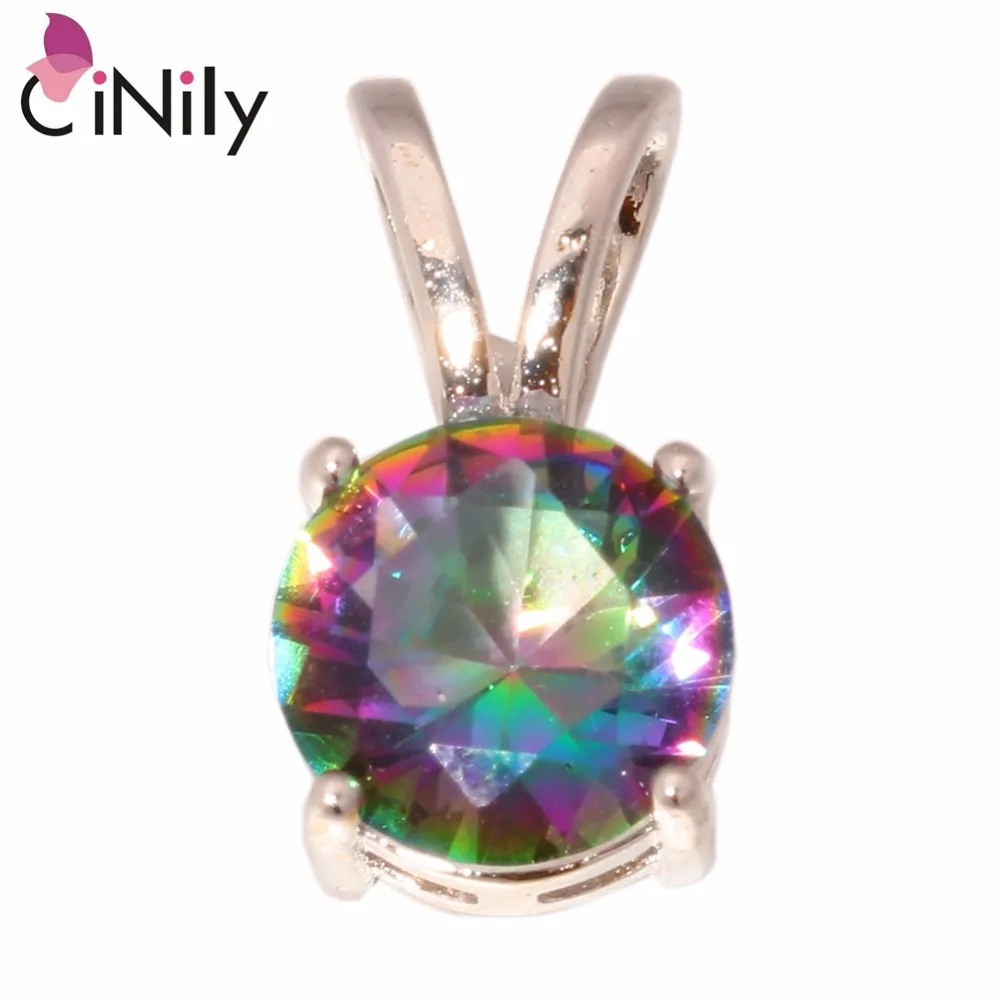 CiNily создан мистический Цирконий Посеребренные оптовая продажа круглой формы для