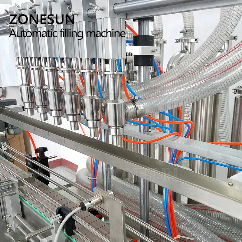 ZONESUN автоматическая линия по производству напитков банки для масло вода сок