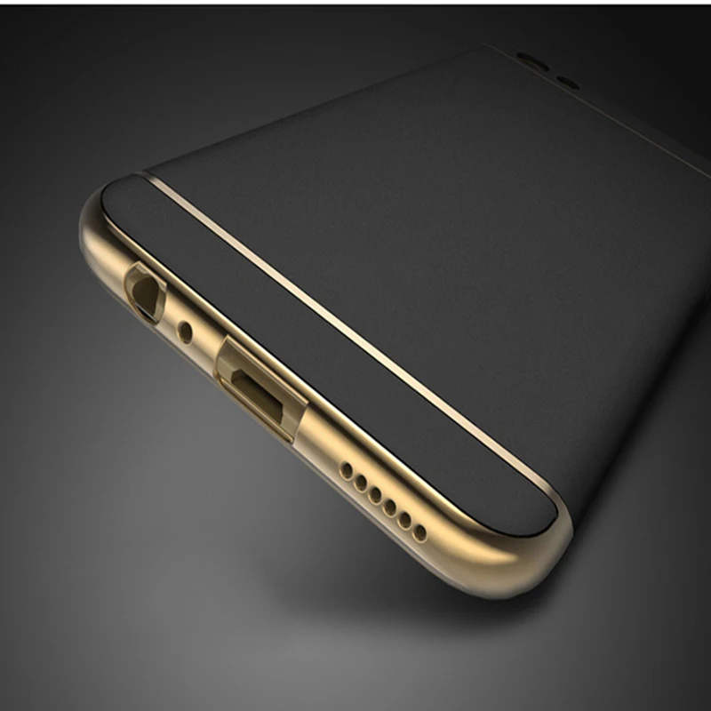 Чехол для OPPO R9S Plus ультра тонкий 3 в 1 полная защита металлический матовый