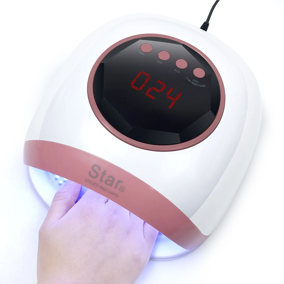 72 Вт Star4 UV Led двойной источник света Сушилка для ногтей 30 шт. Светодиодная лампа
