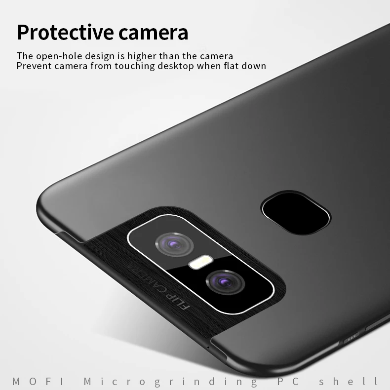 MOFi для ASUS Zenfone 6 ZS630KL задняя крышка полная защита жесткий Fundas, чехлы для телефонов оболочка для Zenfone 6 ZS630KL