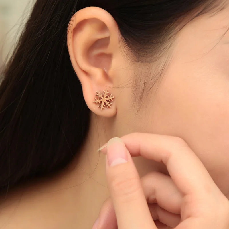 YUN RUO Новое поступление 2018 года модная женская бижутерия цвет розовое золото