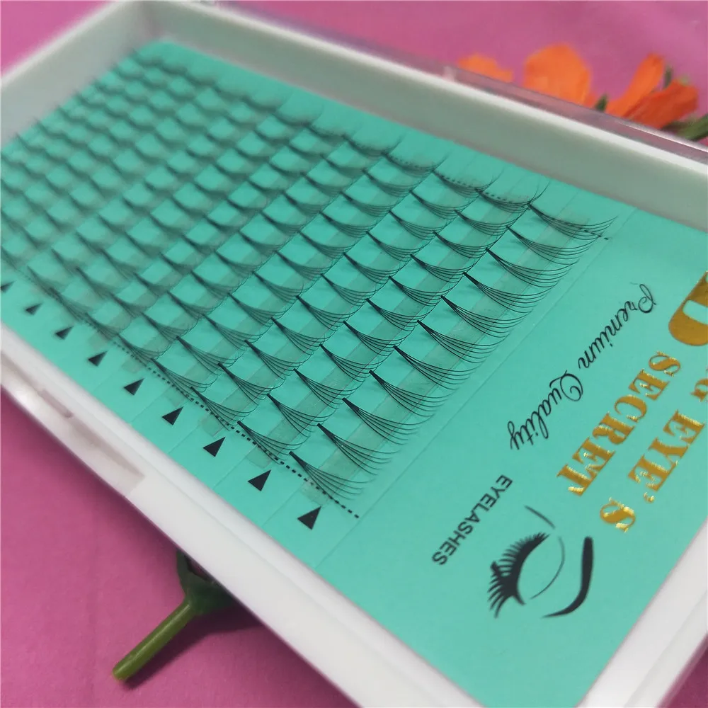 

Top Russian 10 Trays/lot clouds hair 5D mink lashes soft hair Individual false eyelash extension Thick Fake Eye lash 8 to 15mm