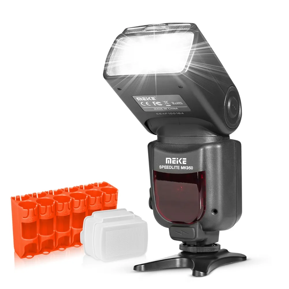 Вспышка Meike MK950 II N i TTL speedlite mk950II для Nikon D7100 D7000 D5200 D5100 D5000 D3100 D3200 D600 D90 D80 D60|camera flash|meike