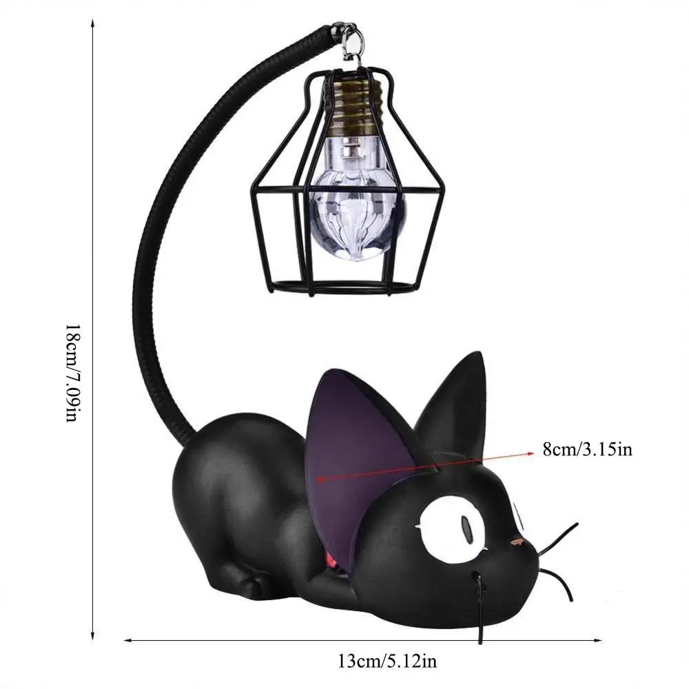 Волшебный мультяшный Кот животные Ночной светильник Luminaria светодиодная Ночная