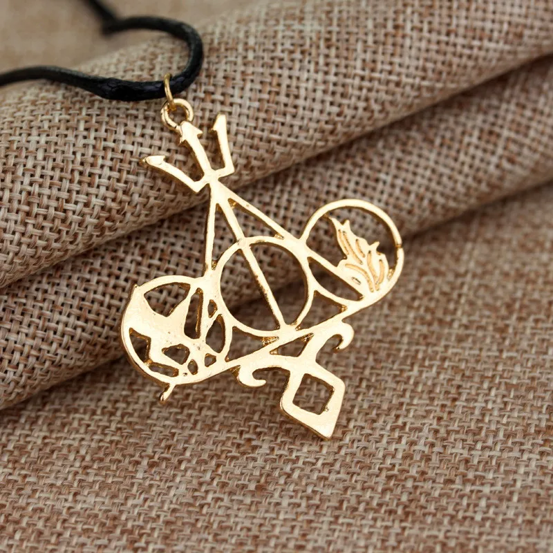 Ожерелье HP Inspried ожерелье из игры Percy Shadowhunter Jack Divergent ювелирных изделий|Ожерелья с