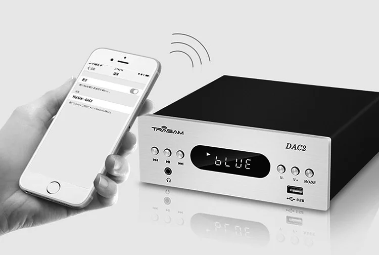 Новейшая версия декодера ЦАП Trasam/DAC2 Hi Fi Bluetooth гарнитура U дисковый плеер|Усилители