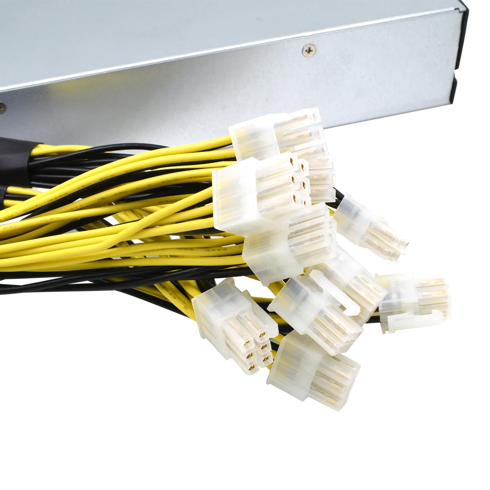 TISHRIC PSU оригинальный 1600 Вт добыча питания для Bitmain Antminer S9 L3 D3 APW3 + 6PIN * 10 Bitcoin Miner|supply