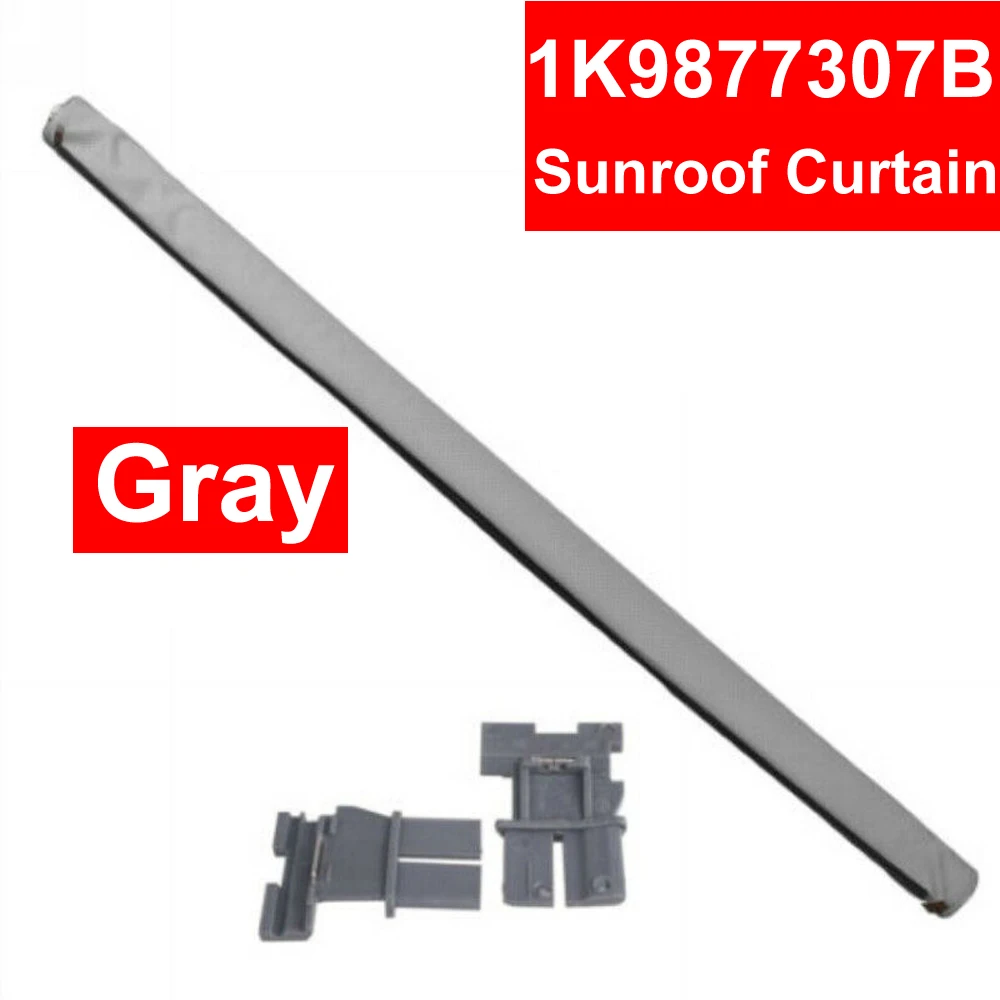 

1 Roll Skylight Shutter Sunroof Sunshade Car Interior Curtain Beige Gray For Audi Q5 Sharan Tiguan Golf 1K9877307B 5ND877307