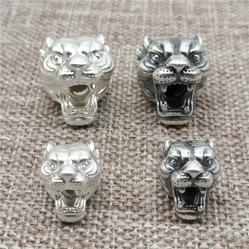 990 серебряные тигровые бусины из серебра 925 пробы разделитель для браслета