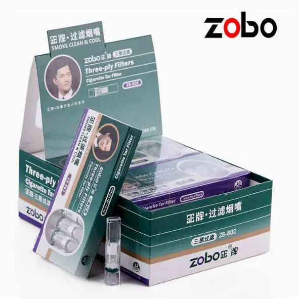Держатель для сигарет ZOBO три фильтра одноразовая сигарета курения хлопковый