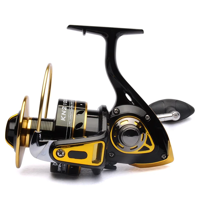 Большая игровая Рыболовная катушка спиннинговая 10000 11BB 4 2: 1 передний фрикцион BANDO