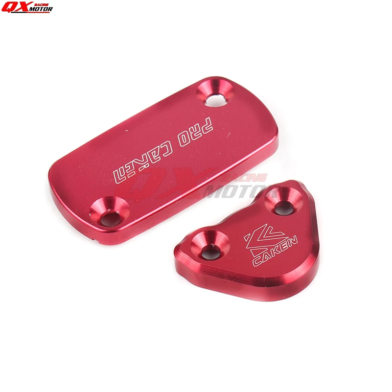 Крышка резервуара для тормозной жидкости с ЧПУ для CR 80 85 500 XR250R CRF 250R 450R 450X Dirt Bike Motorcross внедорожный Передний+ задний