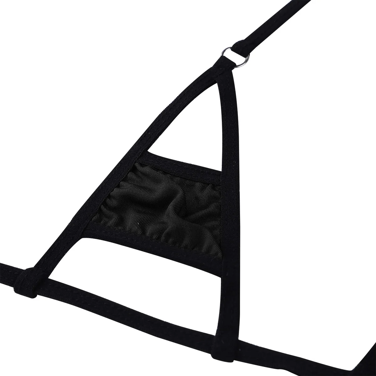 Пикантные Для женщин с лямкой через шею экзотические наборы набор белья бикини