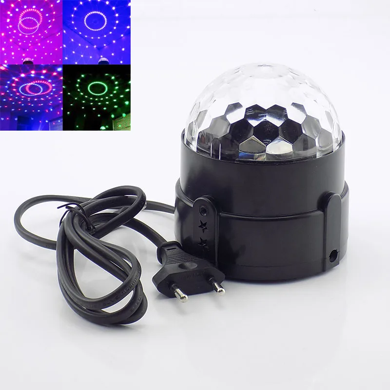DJ светильник Звуковое управление сценические лампы дискотека вечерние RGB