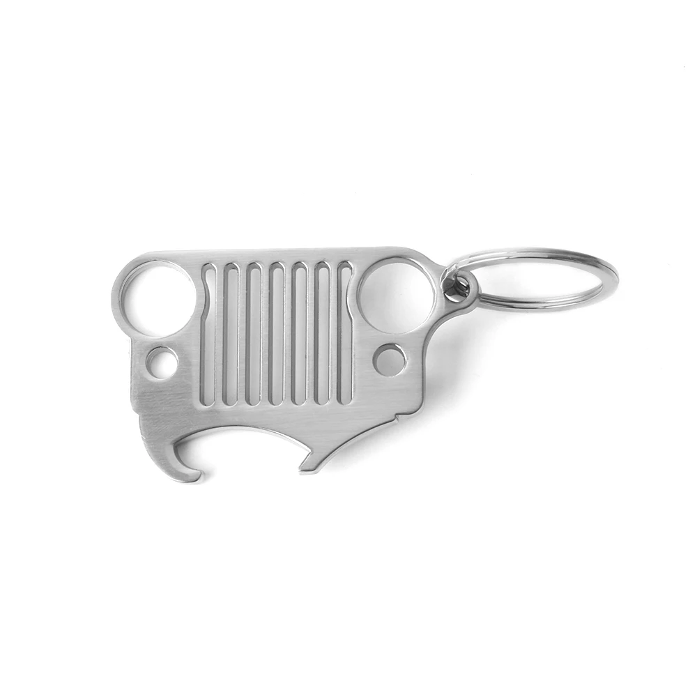 Брелок ArmskyGrill со встроенным Открывателем для бутылок пива и соды Jeep Wrangler