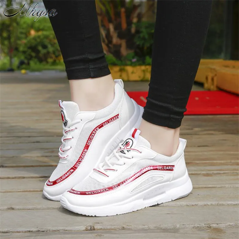 Mhysa 2018 Новые поступления Женская повседневная обувь дышащая модная Доступен