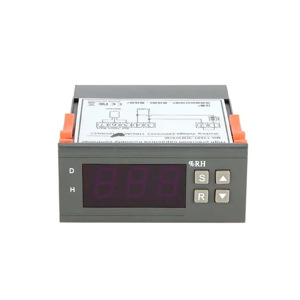 MTC1000A AC 110 V цифровой светодиодный микрокомпьютер управление влажностью гигрометр