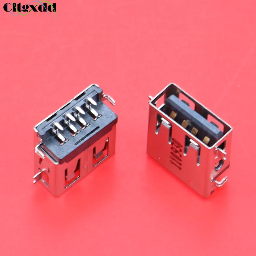 Cltgxdd 1 шт. USB 2 0 jack разъем 4 булавки гнездо данных порты и разъёмы для ноутбука hp DELL