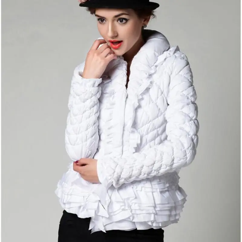 2019 зимнее женское пуховое хлопковое пальто новый стиль модное короткое плотное