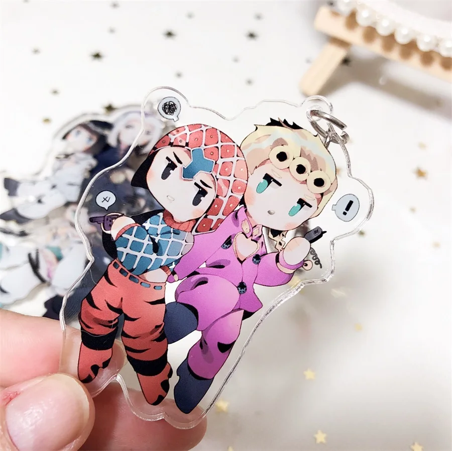 Японский аниме JOJO невероятное приключение Джорно Джованна Косплей акриловый