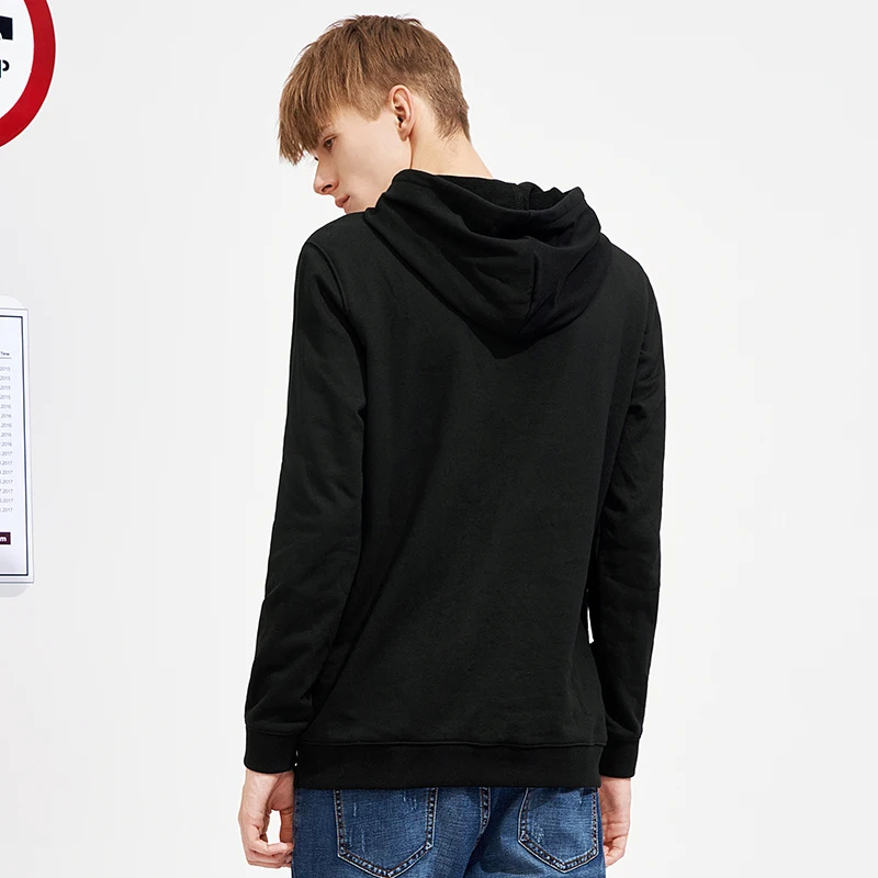 Толстовка Pioneer Camp Мужская белая черная с капюшоном и принтом AWY802017|male tracksuit|brand hoodie