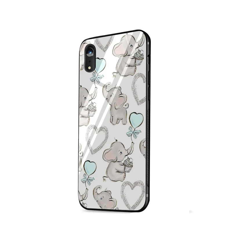 Стеклянный чехол для iPhone 5 5S SE Desxz Dumbo 6 6s 7 8 Plus X XR XS Max |