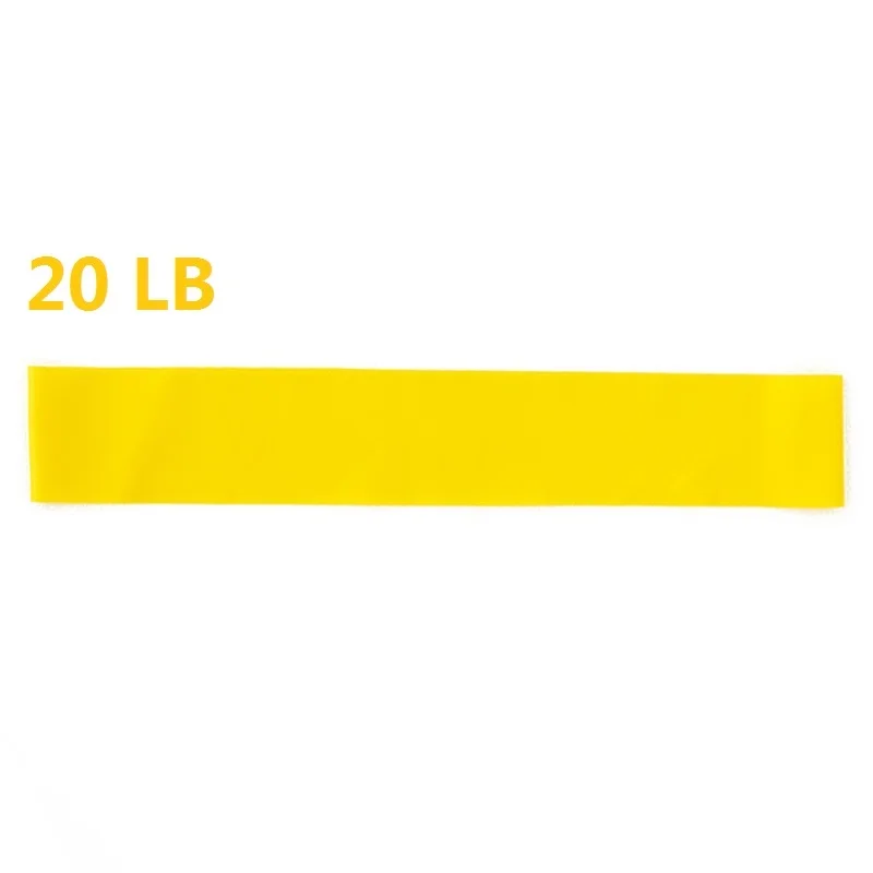 500x50x0.7MM Yellow Резистивные резинки для тренировки десен оборудование для тренажерного зала петли латексные Йога прочность тренировочный спортивный резинки эспандер - Цвет: 500x50x0.7MM Yellow