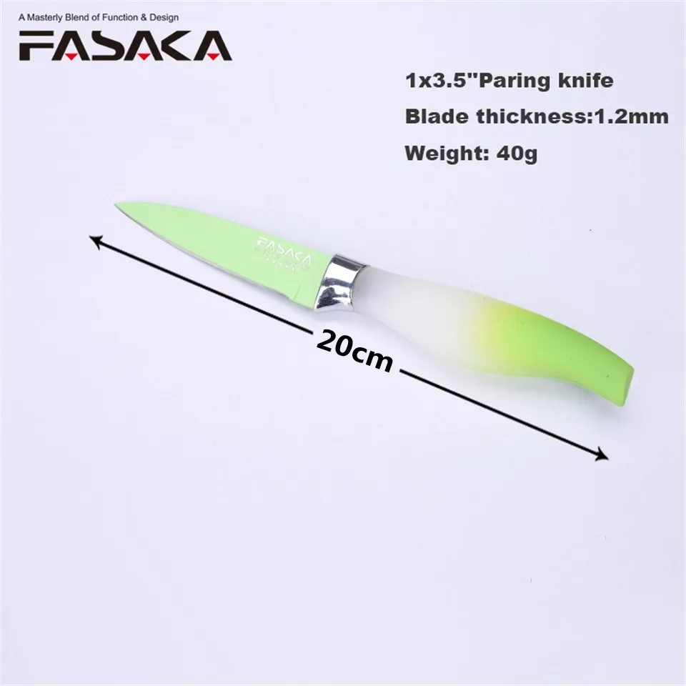 FASAKA набор кухонных ножей из нержавеющей стали 3 шт 8 &quotшеф повара 5&quot утилита 5