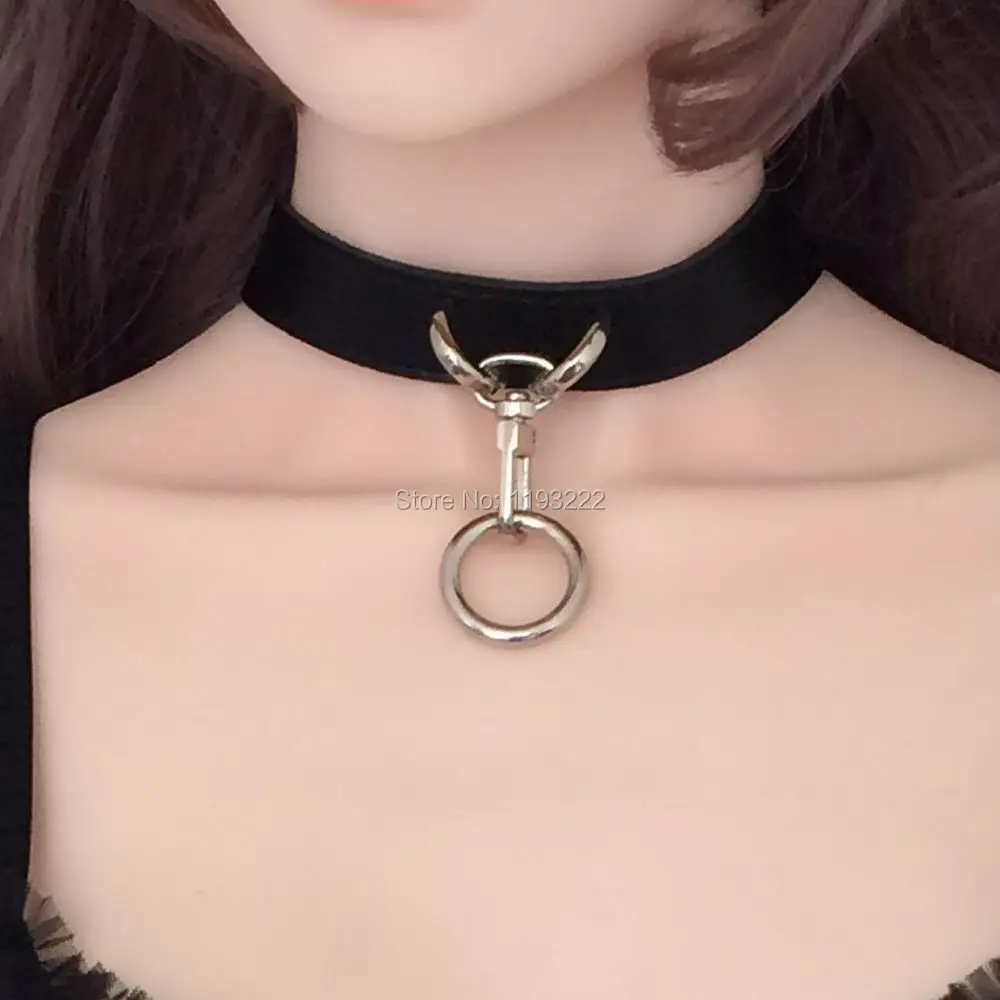 Новый милый Kawaii круглый кожаный воротник 100% ручной работы Harajuku ожерелье