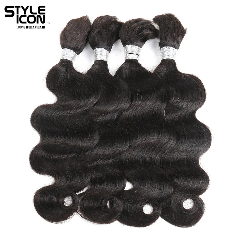 Styleicon Remy перуанские объемные волнистые волосы для наращивания человеческие