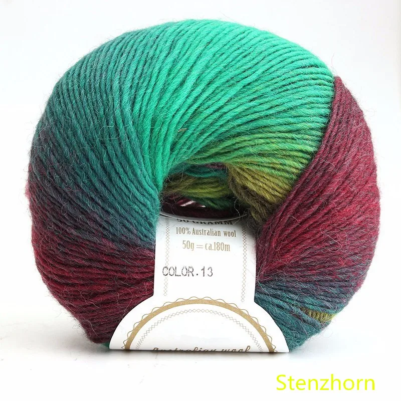 2 шт./партия пряжа для вязания 100% шерсть|knitting yarn|knitted knitknit wool sweater |