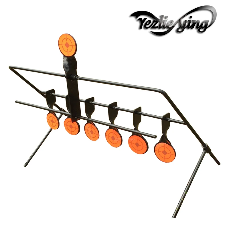 7 мишеней для стрельбы из металла самонастраивающаяся вращающаяся цель