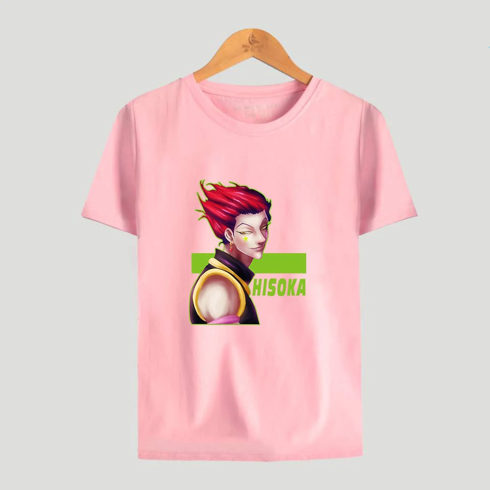 Футболка Hunter X для мужчин и женщин Детская футболка аниме одежда Hisoka | Мужская