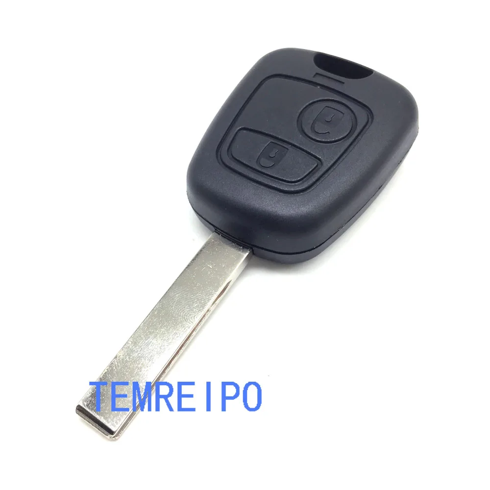 2 Button Uncut Blade Remote Car Key Case Shell Fob For Citroen C1 C2 C3 / Pluriel C4 C5 C8 Xsara Picasso | Автомобили и мотоциклы