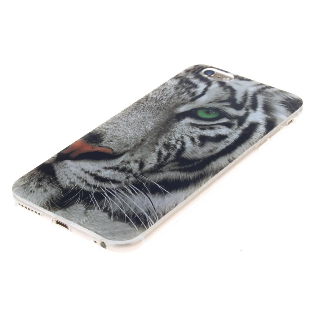 Мягкий ТПУ IMD силиконовый чехол с мультяшным рисунком для IPHONE 6 S задняя крышка